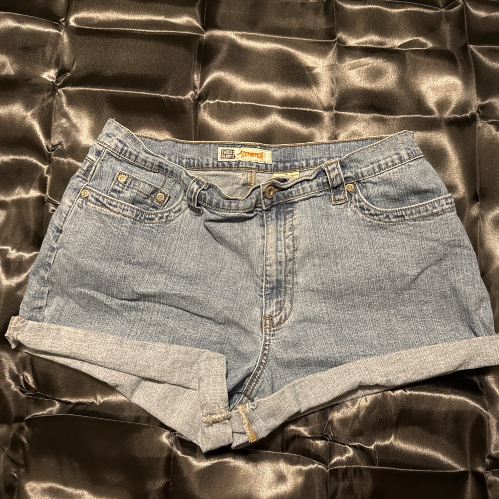Faded Glory Women's Light Blue Jean Shorts